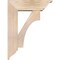 Ekena Millwork Westlake Traditional Smooth Bracket w/ Offset Brace, Douglas Fir, 7 1/2"W x 24"D x 32"H BKT0806X24X32WTL01SDF - alternate 3